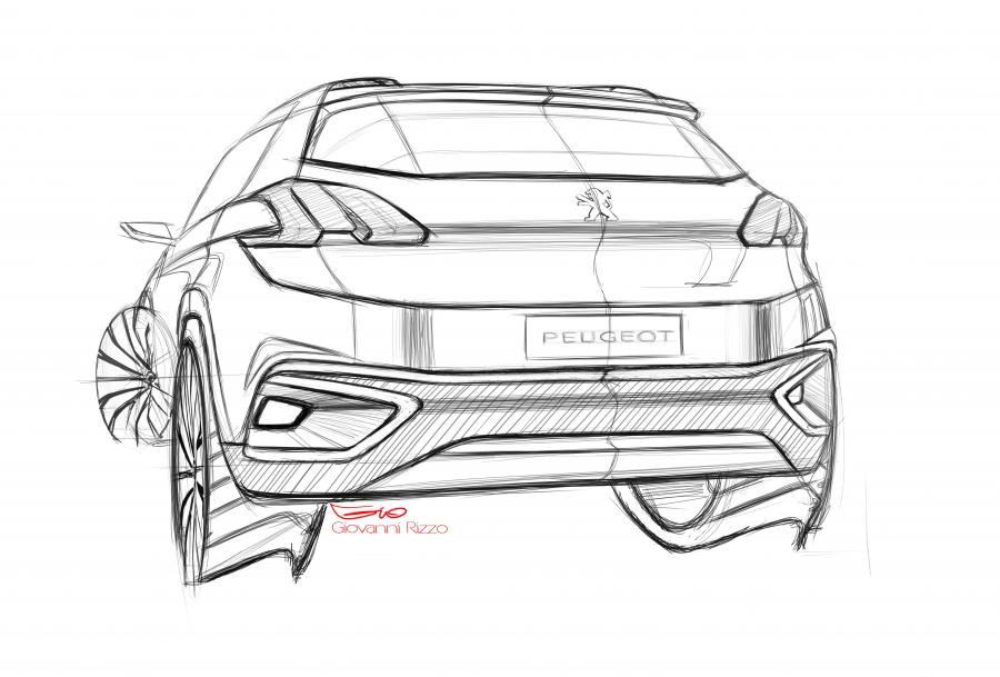 Peugeot Urban Crossover Concept 2012 года  (фото 10 из 16)